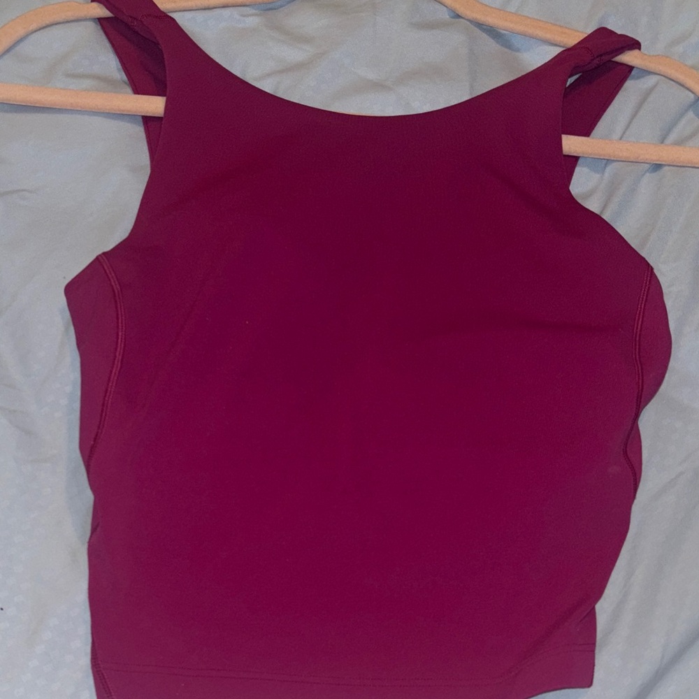 Lululemon athletica pink align high-neck tank